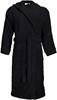 The One Towelling TH1095 Bathrobe Hooded - Black - S/M