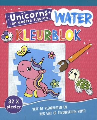 Waterkleurblok Unicorns (Paperback)