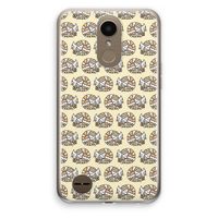 Slapende poes: LG K10 (2017) Transparant Hoesje