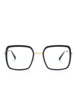 Mykita lunettes de vue Layana à monture carrée - Noir