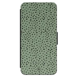 iPhone 16 Pro flipcase - Green confetti