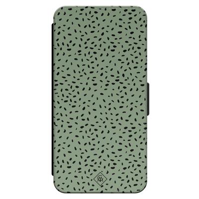 iPhone 16 Pro flipcase - Green confetti