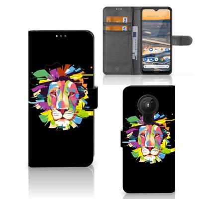 Nokia 5.3 Leuk Hoesje Lion Color