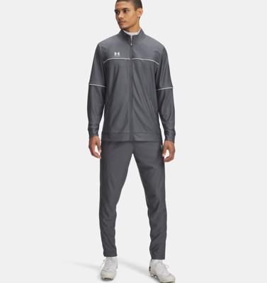 Under Armour Challenger Trainingspak Heren Grijs - Maat M - Kleur: WitGrijs | Soccerfanshop
