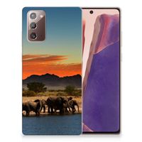 Samsung Note 20 TPU Hoesje Olifanten