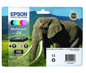 Epson 24 (Elephant) Multipack Ink