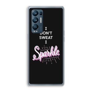 Sparkle quote: Oppo Find X3 Neo Transparant Hoesje