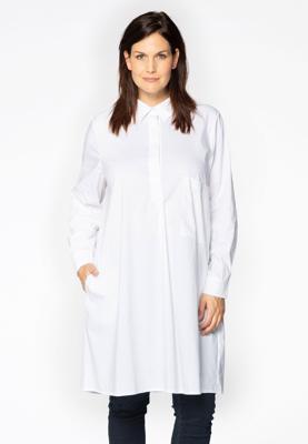 Yoek Blouse A-line | Wit | Maat 50/52