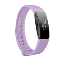 Fitbit Inspire 1 / HR / Ace 2 siliconen bandje - Maat: Large - Lila - thumbnail