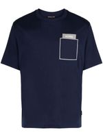 Michael Kors t-shirt en coton à logo imprimé - Bleu Michael Kors t-shirt en coton à logo imprimé - Bleu