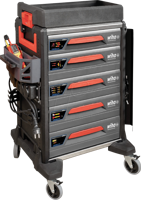 Wiha 930023402 Werkplaatswagen set eMobility 102-delig - 45801