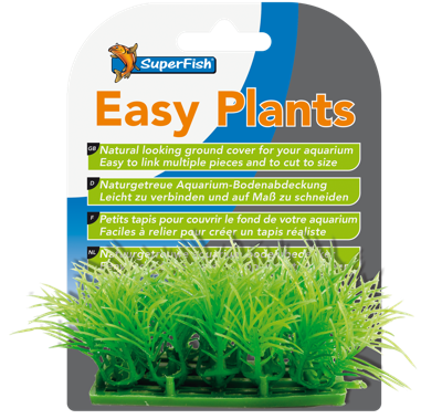 Superfish Easy Plants Carpet - Voorgrond Aquarium Plantjes, 2cm Matjes, Eenvoudig Te Koppelen
