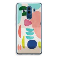 Bold Rounded Shapes: Huawei Mate 10 Pro Transparant Hoesje - thumbnail