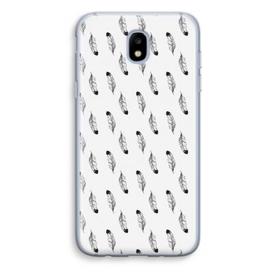 Pluimen: Samsung Galaxy J5 (2017) Transparant Hoesje