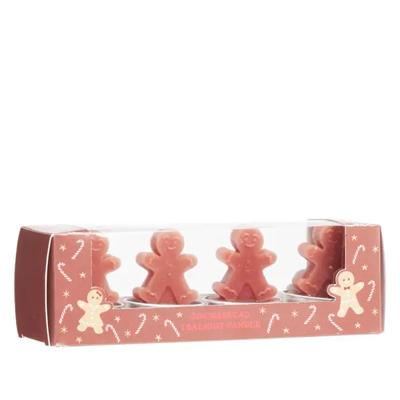 'Theelichten set van 4 - Gingerbread' kopen? | FOR YOU GIFTS