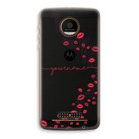 Kusjes: Motorola Moto Z Force Transparant Hoesje