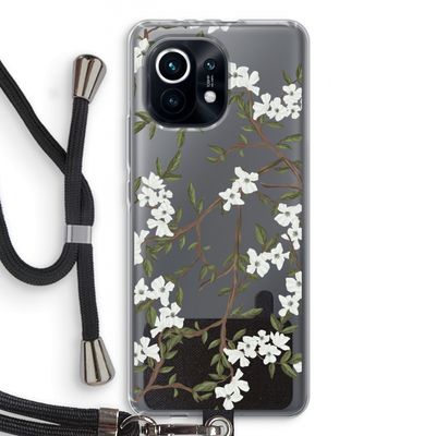 Blossoming spring: Xiaomi Mi 11 Transparant Hoesje met koord