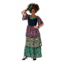 Surinaamse jurk grote maat - thumbnail