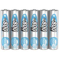 Ansmann maxE HR03 Oplaadbare AAA batterij (potlood) NiMH 800 mAh 1.2 V 6 stuk(s)