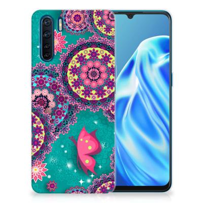 OPPO A91 | Hoesje maken | Cirkels en Vlinders