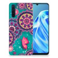 OPPO A91 | Hoesje maken | Cirkels en Vlinders