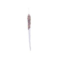 Kersthanger Ijspegel Glitter - Transparant/Multi Decoris - Decoris Kersthanger Ijspegel Glitter - Transparant/Multi Decoris - Decoris