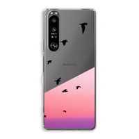 Fly away: Sony Xperia 1 III Transparant Hoesje