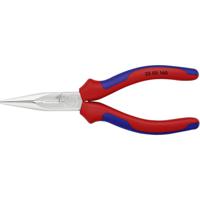 Knipex 25 05 160 Elektronica en fijnmechanica Platte rondbektang Recht 160 mm