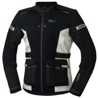 IXS Tour Jacket Horizon-GTX, Gore-Tex® motorjas heren, Zwart Wit - thumbnail