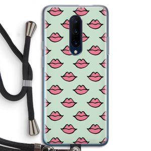 Lipjes: OnePlus 7 Pro Transparant Hoesje met koord
