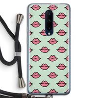 Lipjes: OnePlus 7 Pro Transparant Hoesje met koord