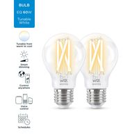 WiZ Filamentlamp helder 6,7 W (gelijk aan 60 W) A60 E27 x2 - thumbnail