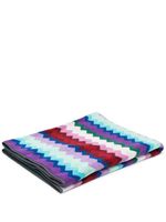 Missoni Home serviette Chantal imprimée en coton - Bleu - thumbnail