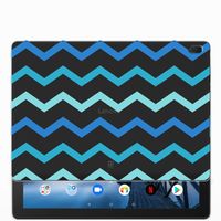 Lenovo Tab E10 Hippe Hoes Zigzag Blauw