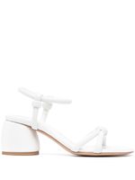 Gianvito Rossi sandales Cassis 70 mm en cuir - Blanc