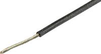 HERTH+BUSS Electric cable silicone 0.5 mm black 5mtr.