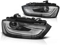 Tuning-Tec Koplampen ZWART voor Audi A4 B8 12-15 - thumbnail