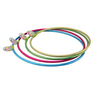 Johntoy Metallic hoepelset , 4st.