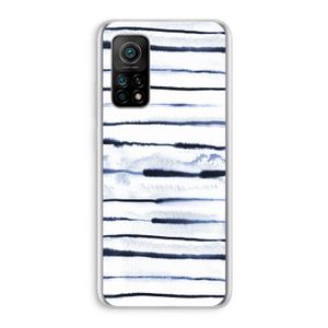 Ink Stripes: Xiaomi Mi 10T 5G Transparant Hoesje