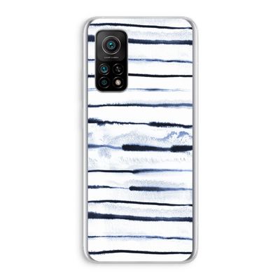 Ink Stripes: Xiaomi Mi 10T 5G Transparant Hoesje