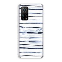 Ink Stripes: Xiaomi Mi 10T 5G Transparant Hoesje