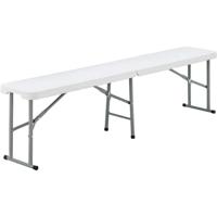 Vouwbank voor receptietafel 180 cm