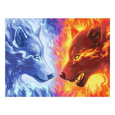 Ravensburger Creart schilderen op nummer - fire and ice