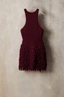 Studio-jurk met franjes - RED - S