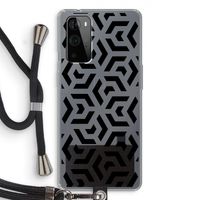 Crazy pattern: OnePlus 9 Pro Transparant Hoesje met koord
