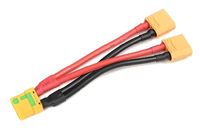 Y-kabel parallel XT90 Anti-Spark, silicone kabel 10AWG - 12CM - thumbnail
