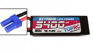 TRC Car Lipo 50c 14,8 volt 5400mah met EC5 stekker