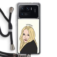 Mary Kate: Xiaomi Mi 11 Ultra Transparant Hoesje met koord