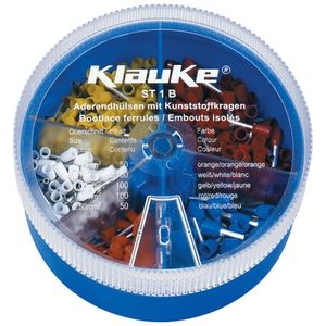 Klauke 170W Adereindhulzen 0.75 mm² Wit 1000 stuk(s)