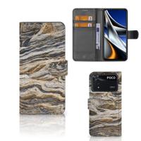 Xiaomi Poco X4 Pro 5G | Bookcase | Steen | Portemonnee hoesje